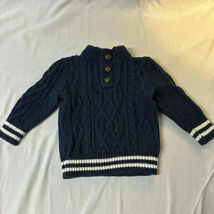 GAP - pullover cable knit sweater. Size 12-18 months